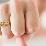 Fist with badass ring