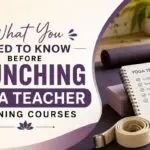 Yoga Teacher Training Courses