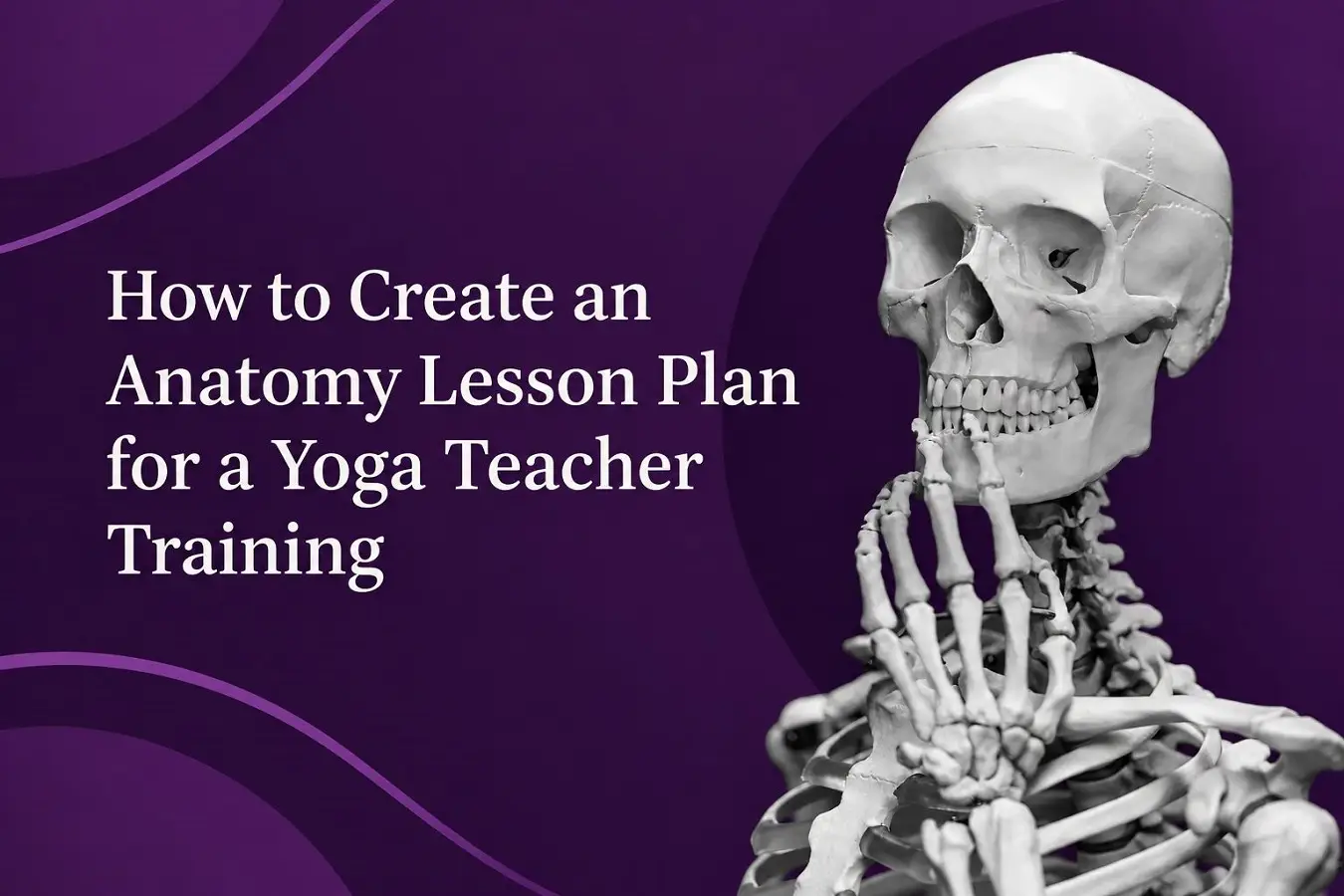 Anatomy Lesson Plan for a Yoga Teacher Training